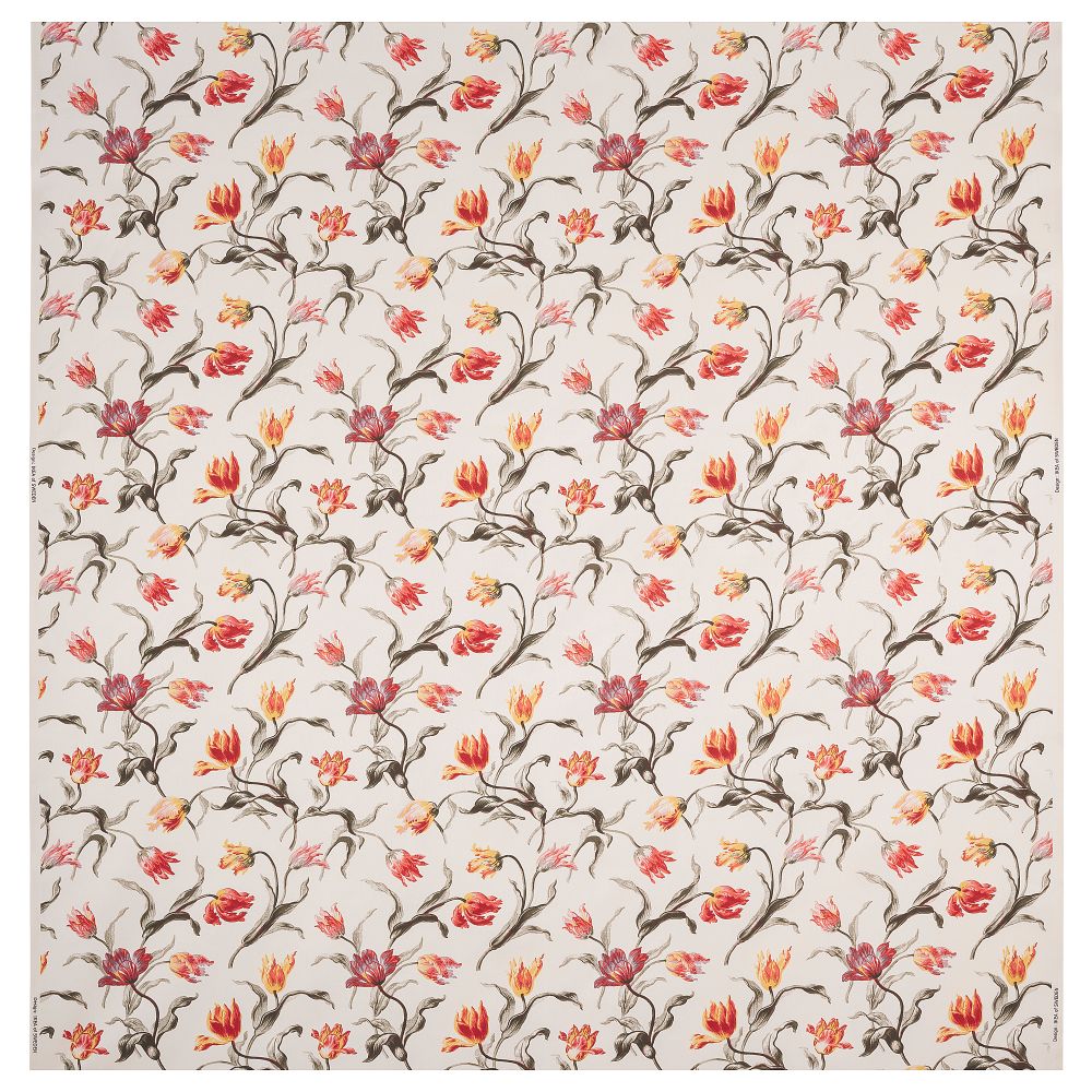 Ткань, неокрашенный с цветочным орнаментом, 150 см IKEA ÅLANDSROT ОЛАНДСРОТ 204.765.77 - фото 1