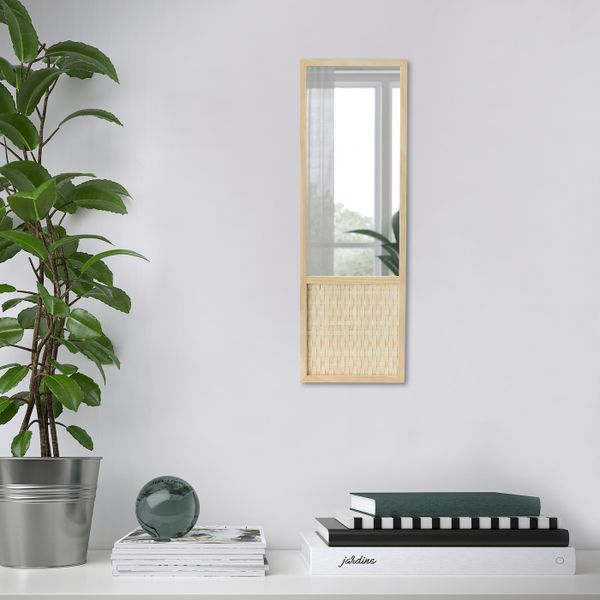 Зеркало 60x20 см IKEA FOLKJA ФОЛКЬЯ 704.550.68 - схема-чертеж с размерами