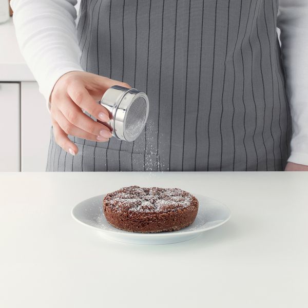 Шейкер с сетчатым верхом, нержавеющая сталь IKEA ВИНТЕРФЕСТ 304.290.62 - схема-чертеж с размерами