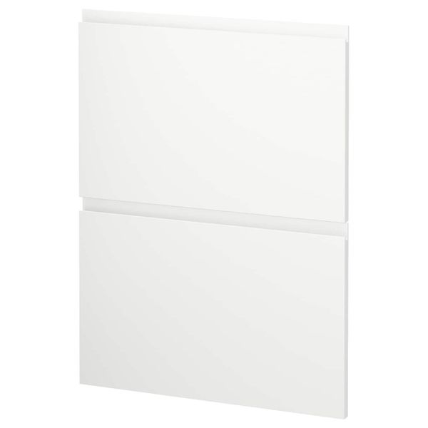 2 фасада для посудомоечной машины, Воксторп матовый белый 60 см IKEA METOD МЕТОД 994.498.16 - фото 1