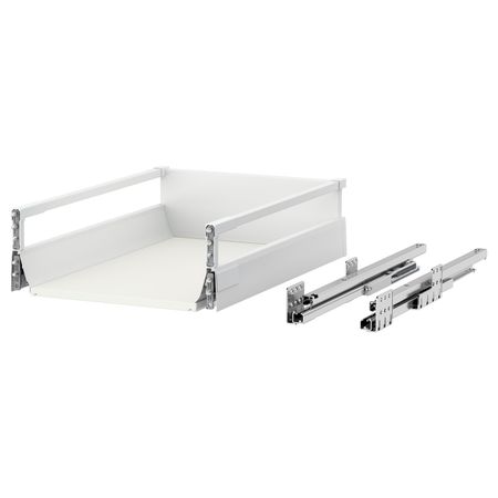 Ящик, средний, белый 40x60 см IKEA MAXIMERA МАКСИМЕРА 003.681.02
