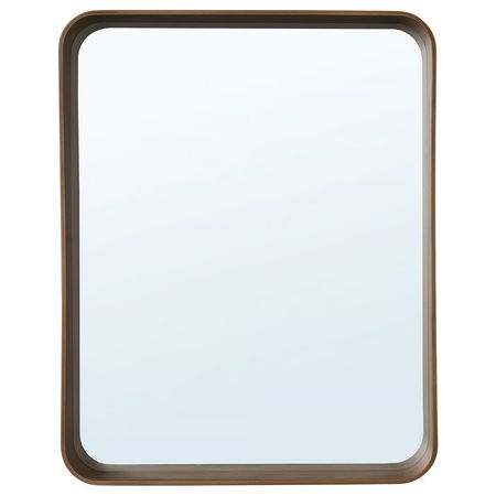 DVÄRGSYREN ДВЭРГСЮРЕН Зеркало - шпон грецкого ореха 40x50 см