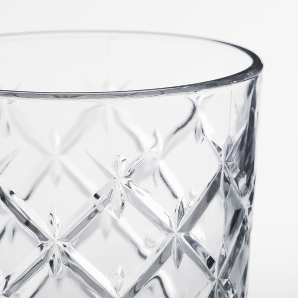 Стакан, прозрачное стекло, с рисунком, 42 сл IKEA FLIMRA ФЛИМРА 305.105.47 - фото 4