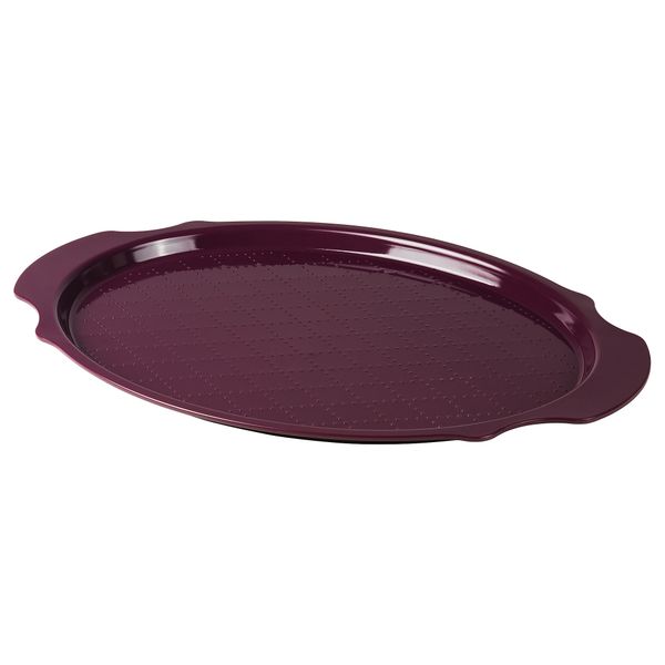 Поднос ВИНТЕР 2018, фиолетовый (35x52 см) - схема-чертеж с размерами