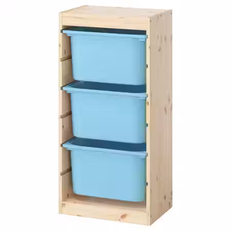 TROFAST Комбинация д/хранения+контейнеры