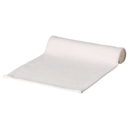 Дорожка настольная ГОДДАГ, бежевый, белый (35x130 см)