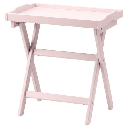 Стол сервировочный МАРЮД, розовый (58x38x58 см)