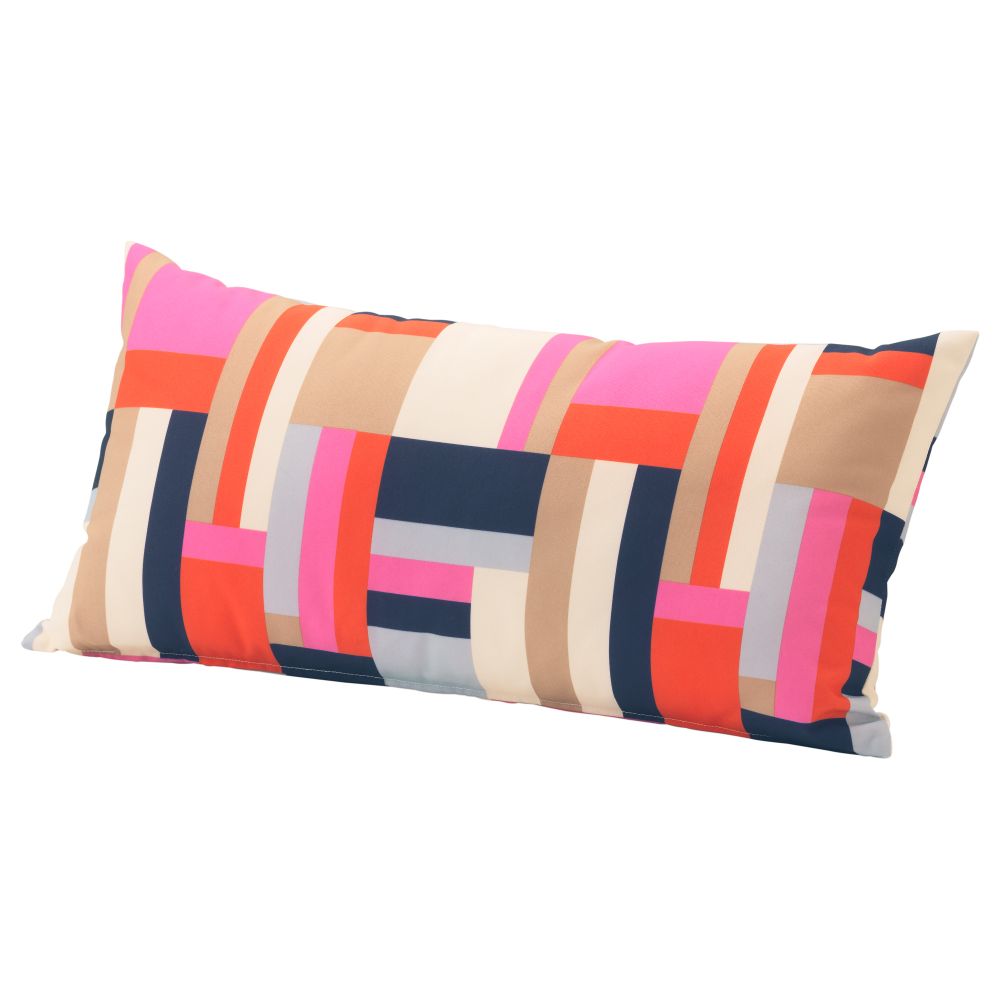 Подушка для садовой мебели ГРЕНО, разноцветный (59x30 см) - фото 1