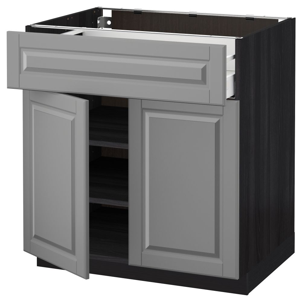 IKEA, вид спереди - схема-чертеж с размерами