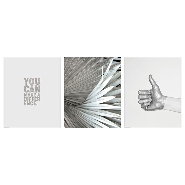 Постер, 40x50 см, make a difference IKEA DRÖMBILD ДРЁМБИЛЬД 405.544.75 - фото 1