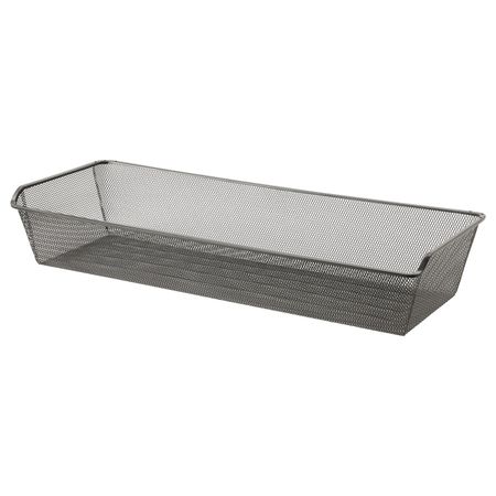 Сетчатая корзина, темно-серый 100x35 см IKEA KOMPLEMENT КОМПЛИМЕНТ 404.014.87