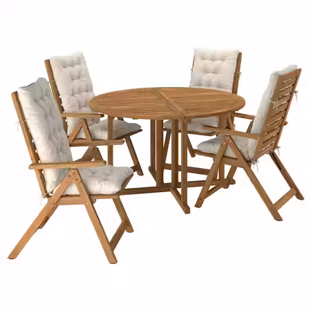 NÄMMARÖ Стол+4 кресла, д/сада