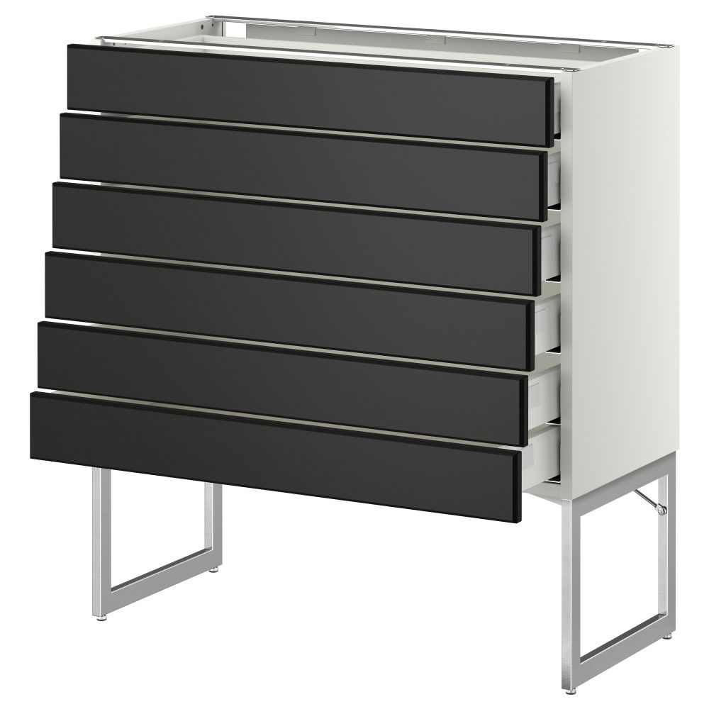 IKEA, вид спереди - схема-чертеж с размерами