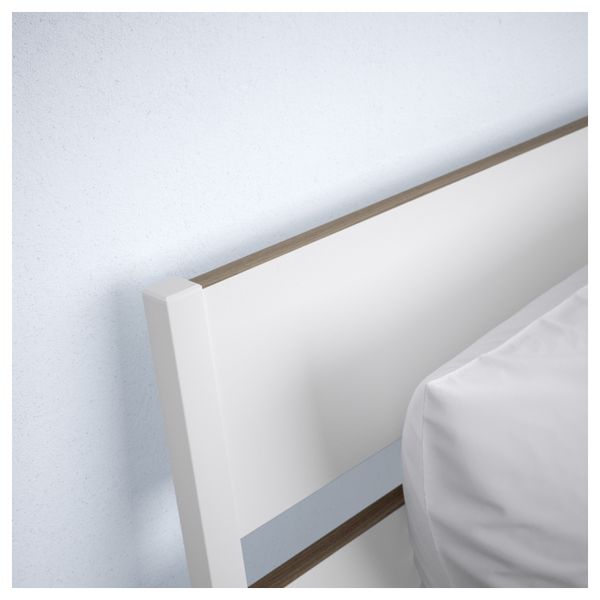 Каркас кровати ТРИСИЛ, белый, Лонсет - фото 3