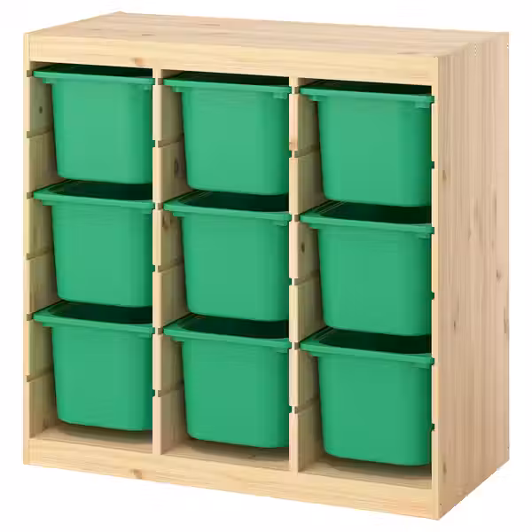 TROFAST Комбинация д/хранения+контейнеры - фото 1