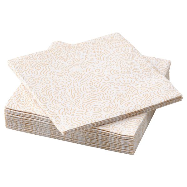 Салфетка бумажная 24x24 см IKEA SOMMARDRÖM СОММАРДРЁМ 704.949.27 - фото 1