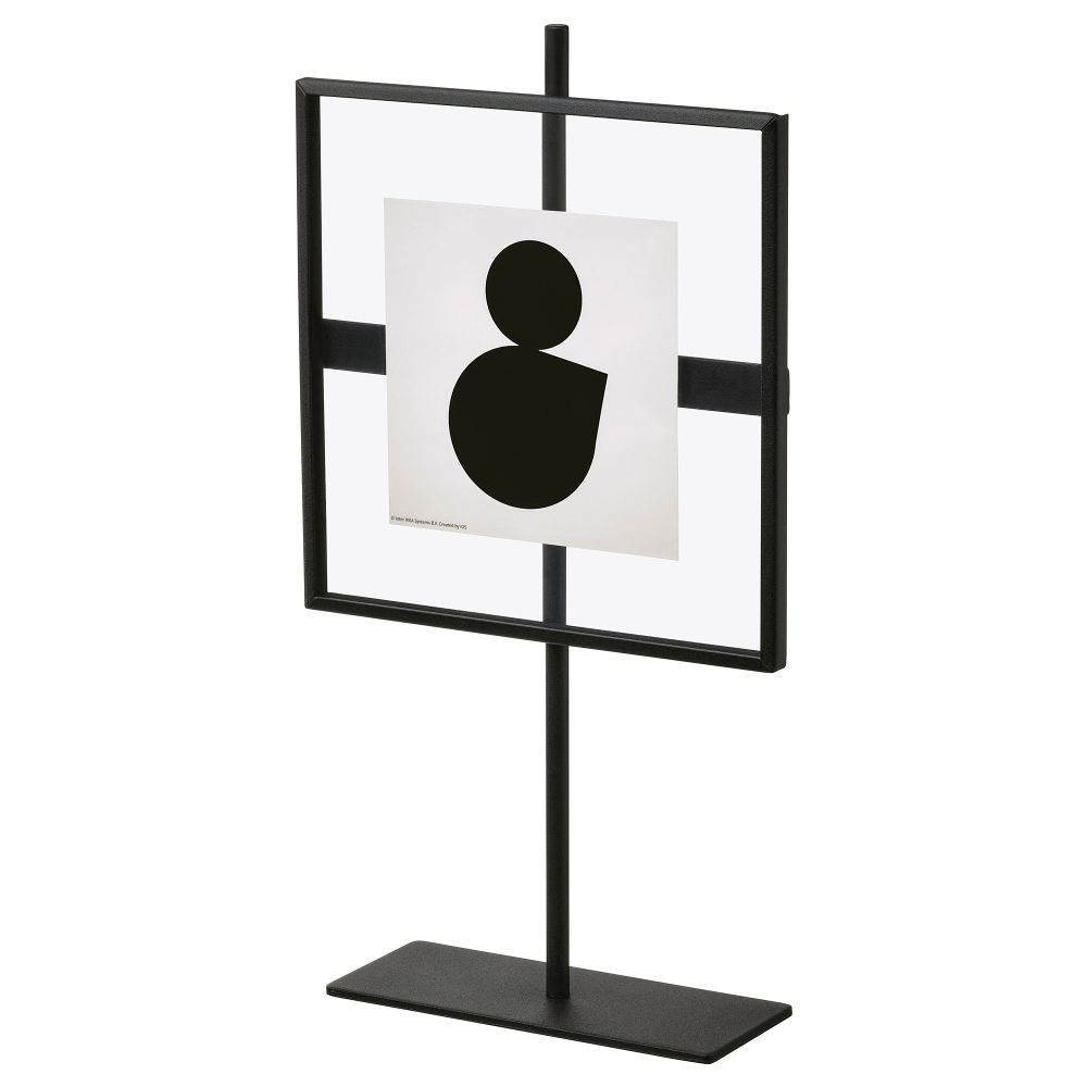 Рама, 16.5x16.5 см, черный IKEA ÄPPELTRÄD 805.382.14 - фото 1