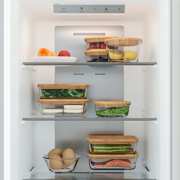 Холодильник морозильник, 219, 83 л, IKEA 500 отдельно стоящий,нержавеющая сталь IKEA MEDGÅNG МЕДГОНГ 504.901.24 - фото 9