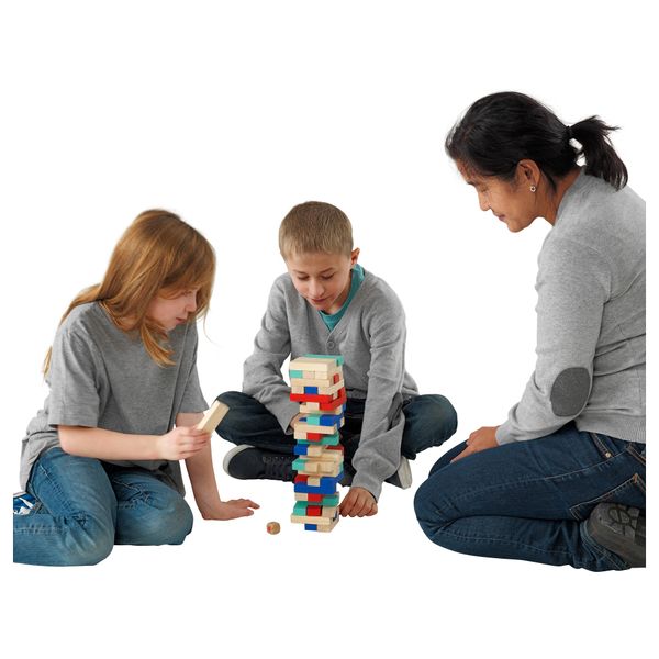 Игра "Башня" ЛАТТО - схема-чертеж с размерами