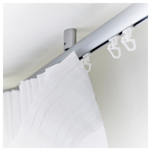 Бегунок и крючок КВАРТАЛ, белый - фото 1