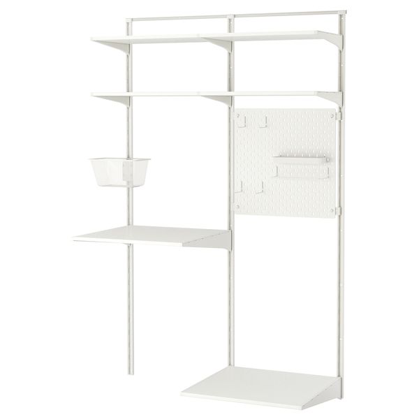 Настенная шина, полки АЛЬГОТ / СКОДИС (140x61x199 см) - фото 2