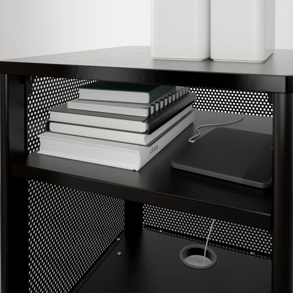 Модуль на колесах, сетка черный 41x61 см IKEA BEKANT БЕКАНТ 792.824.31 - фото 6