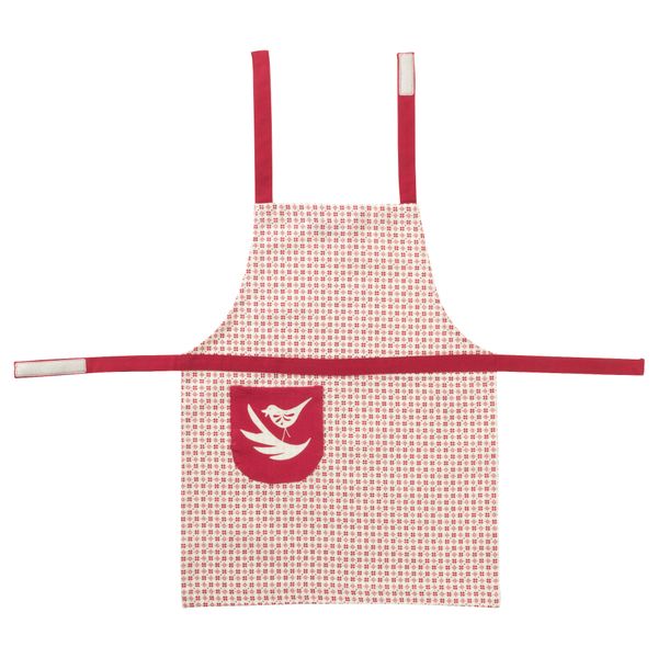 Фартук детский ВИНТЕР 2016, белый, красный - фото 1