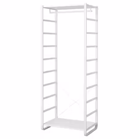 ELVARLI Гардероб, комбинация - белый 84x55x216 см