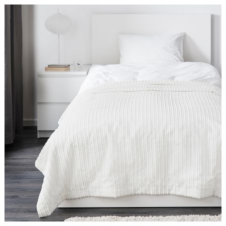 Покрывало ТУСЕНШЕНА, белый (150x250 см)