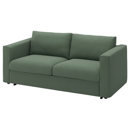 VIMLE 2-местный диван-кровать - Knäbäck серо-зеленый