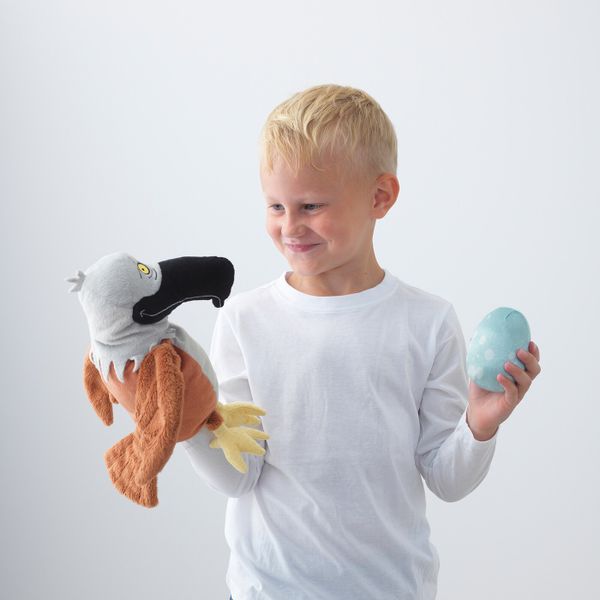 Кукла перчаточная, орел IKEA ЛАТТО 503.624.90 - фото 2