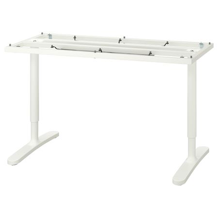 Подстолье для столешницы, белый 140x60 см IKEA BEKANT БЕКАНТ 703.844.67