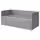 HEMNES Кушетка с 2 матрасами/3ящиками - серый/Ågotnes жесткий 80x200 см