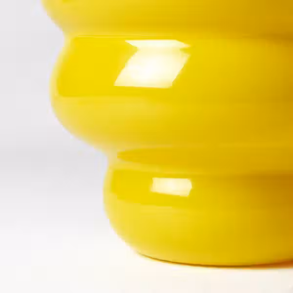 KÄLLARHALS КЭЛЛАРХАЛС Ваза - желтый 22 см - фото 5
