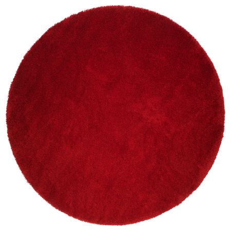Ковер, длинный ворс ОДУМ, ярко-красный