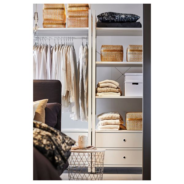 Коробка с крышкой, 30x30x10 см, естественный IKEA SMARRA СМАРРА 703.480.64 - фото 7