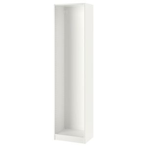 PAX Каркас гардероба - белый 50x35x201 см