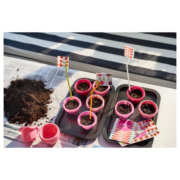 Формочка для выпечки, разные цвета IKEA SOCKERKAKA СОККЕРТАКА 703.935.27 - схема-чертеж с размерами