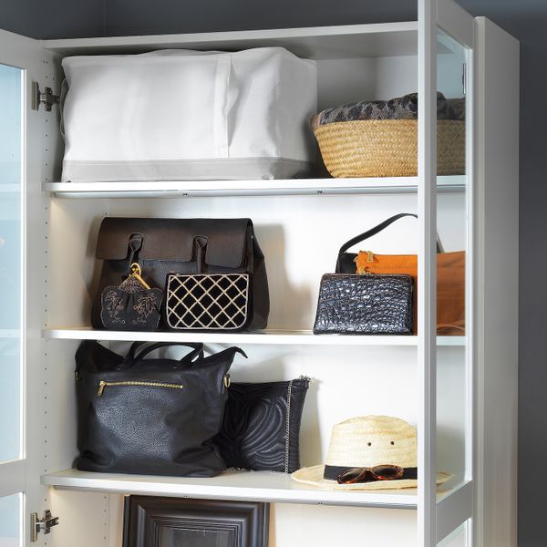 Сумка для хранения 34x51x28 см IKEA LACKISAR ЛАККИСАР 204.321.40 - схема-чертеж с размерами