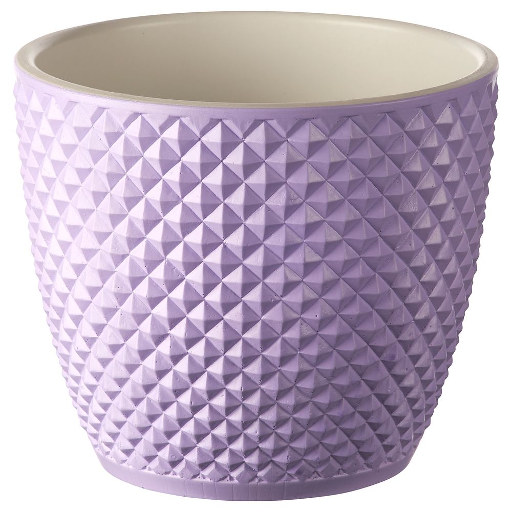 Горшок цветочный, светло-сиреневый 15 см IKEA PALSTERNACKA ПАЛСТЕРНАККА 404.659.93 - фото 1