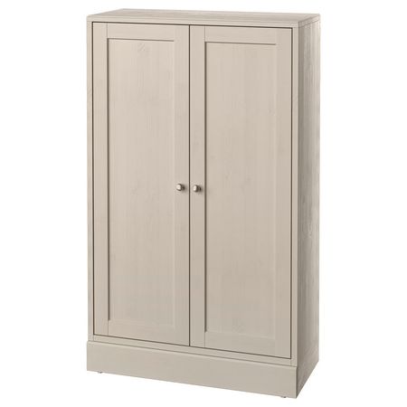 HAVSTA Шкаф с цоколем - серо-бежевый 81x37x134 см