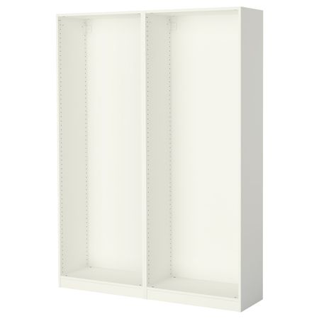 2 каркаса гардеробов, белый 150x35x201 см IKEA PAX ПАКС 499.310.34