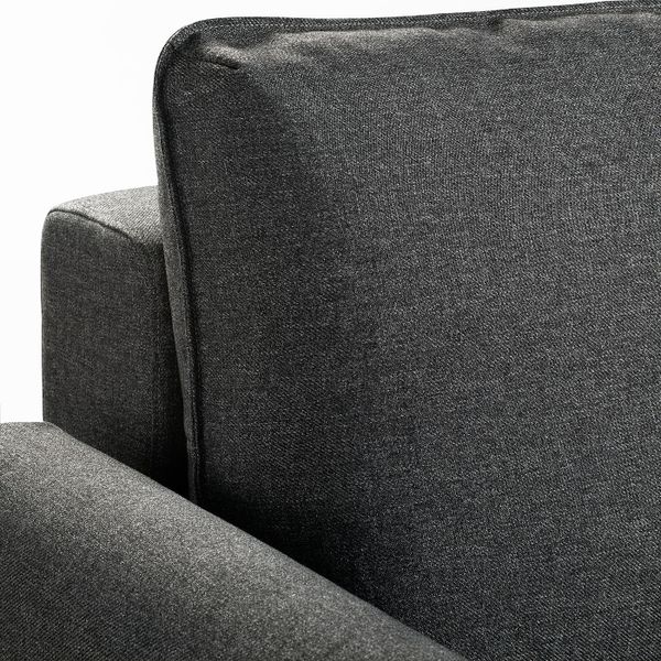 Диван-кровать с козеткой, Рудорна темно-серый IKEA BRISSUND БРИССУНД 804.481.81 - фото 5