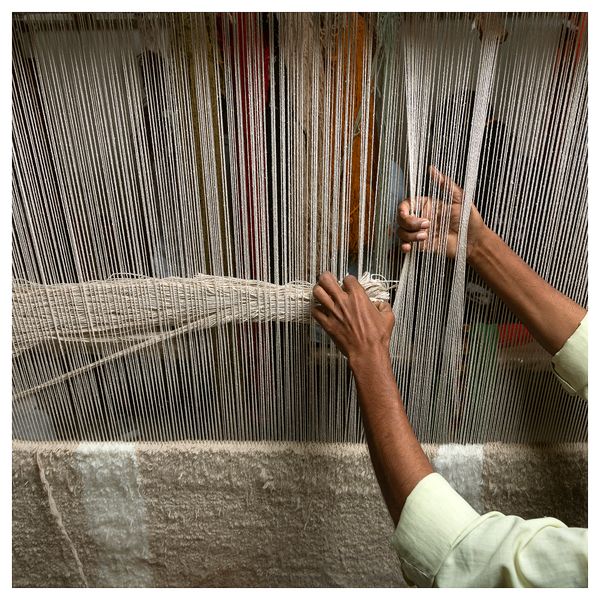 Ковер, длинный ворс, бежевый, ручная работа, 200x300 см IKEA AXHAVREN 005.830.12 - фото 7