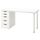 LAGKAPTEN / ALEX Письменный стол - белый 140x60 см
