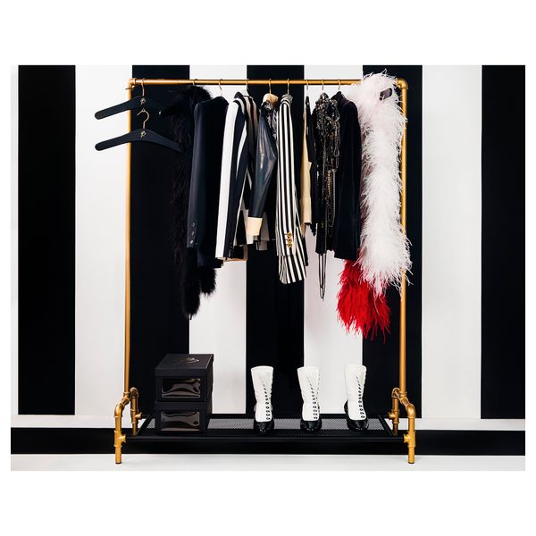 Закругленные плечики ОМЕДЕЛЬБАР, черный, золотой - фото 3