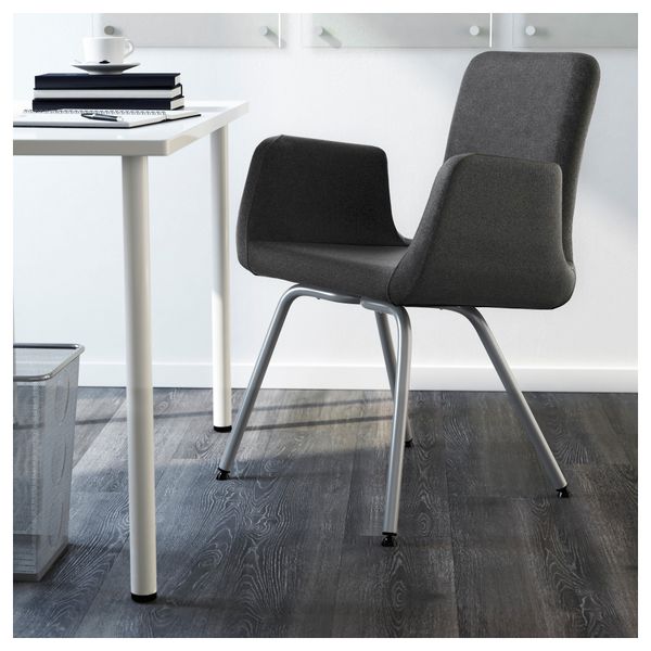 Конференц-стул ПАТРИК, Ультуна темно-серый Уллеви темно-серый - фото 2