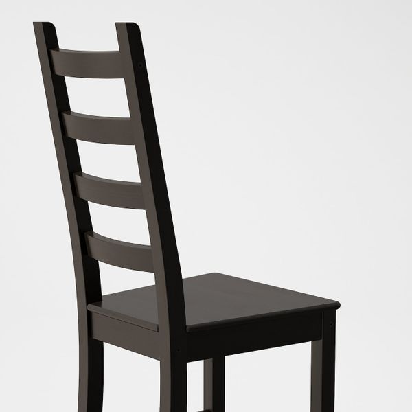 Стул, коричнево-чёрный IKEA KAUSTBY КАУСТБИ 403.708.34 - фото 4