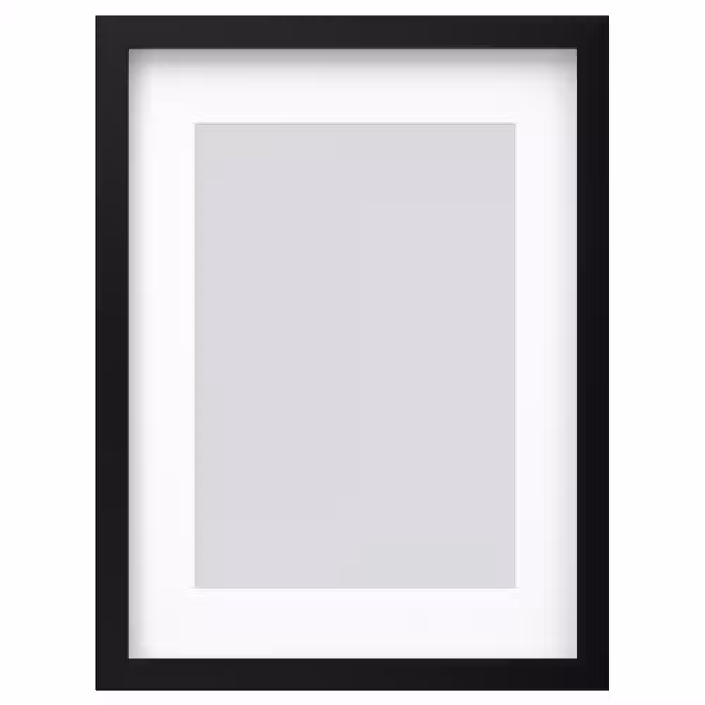 RÖDALM РЁДАЛЬМ Рама - чёрный 30x40 см - фото 1