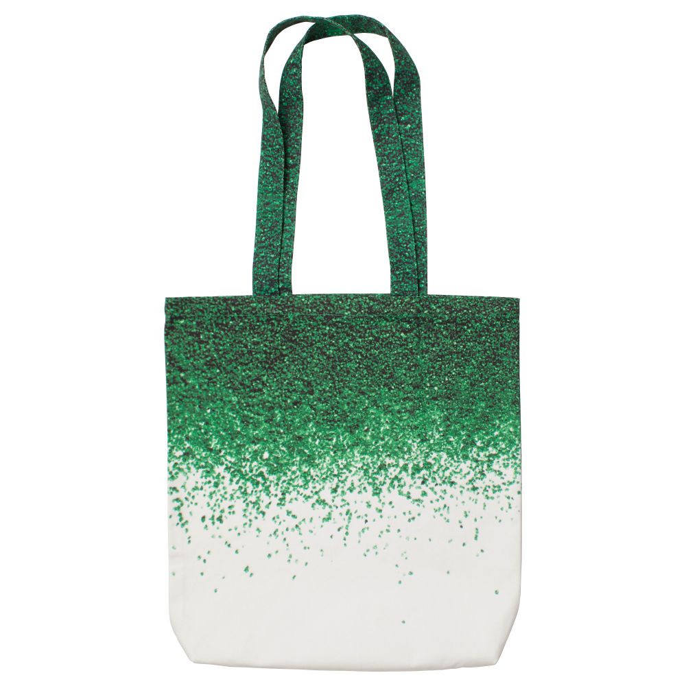 Сумка СТУНСИГ, зеленые жемчужины (40x44 см) - схема-чертеж с размерами